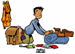 Click here for packing list.